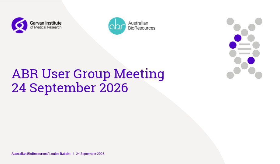 ABR User Group Webinar 24 September 2026